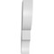 Ekena Millwork 3-in. W x 14-in. D x 18-in. H Ridgewood Architectural Grade PVC Knee Brace BRCP03X14X18RID - alternate 4